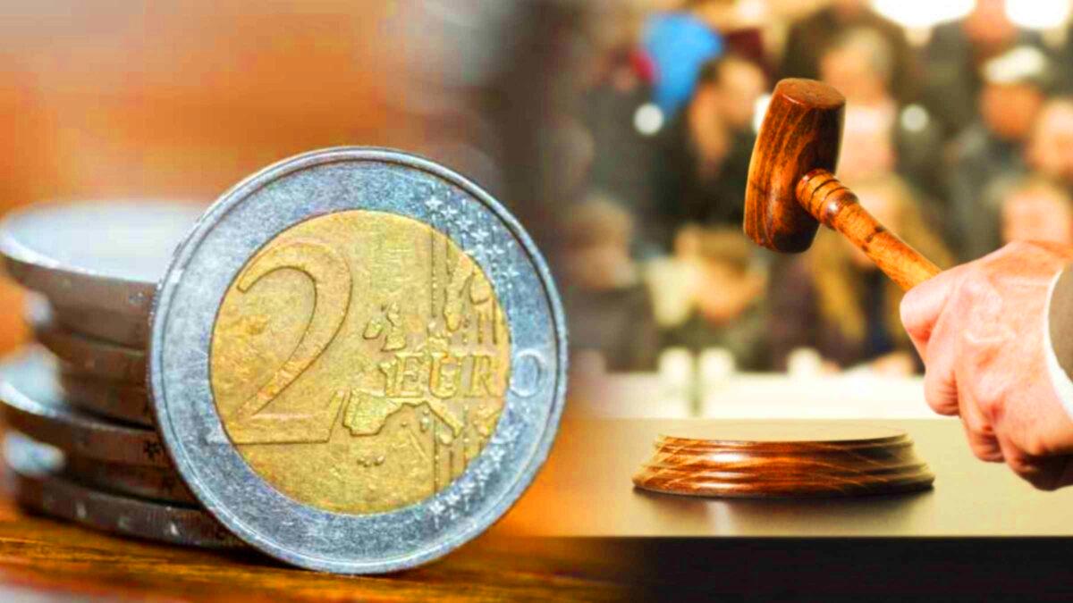 Les fameuses pièce de 2 euros « avec le S » s’arrachent aux enchères, 115 000 € au coup de marteau