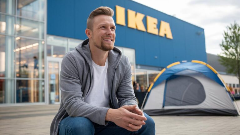 Après 15 mois à camper sur les parkings du IKEA, ce SDF se voit proposer un emploi