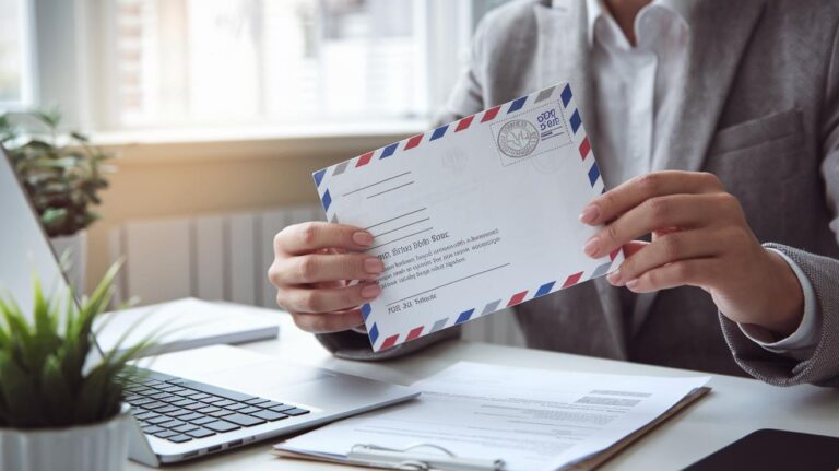 Documents officiels par courrier : ce qui est autorisé et correctement assuré