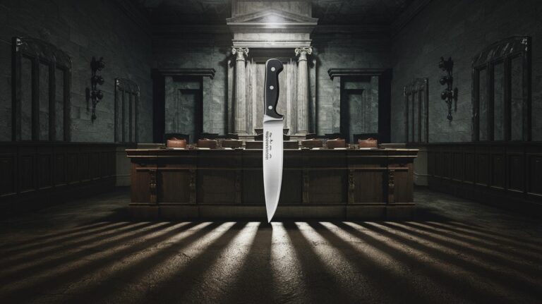 Est condamné à 2 ans de prison celui qui cloue son ami au sol à l'aide d'un couteau de cuisine de 40cm car "il ne voulait pas lui rendre ses accessoires