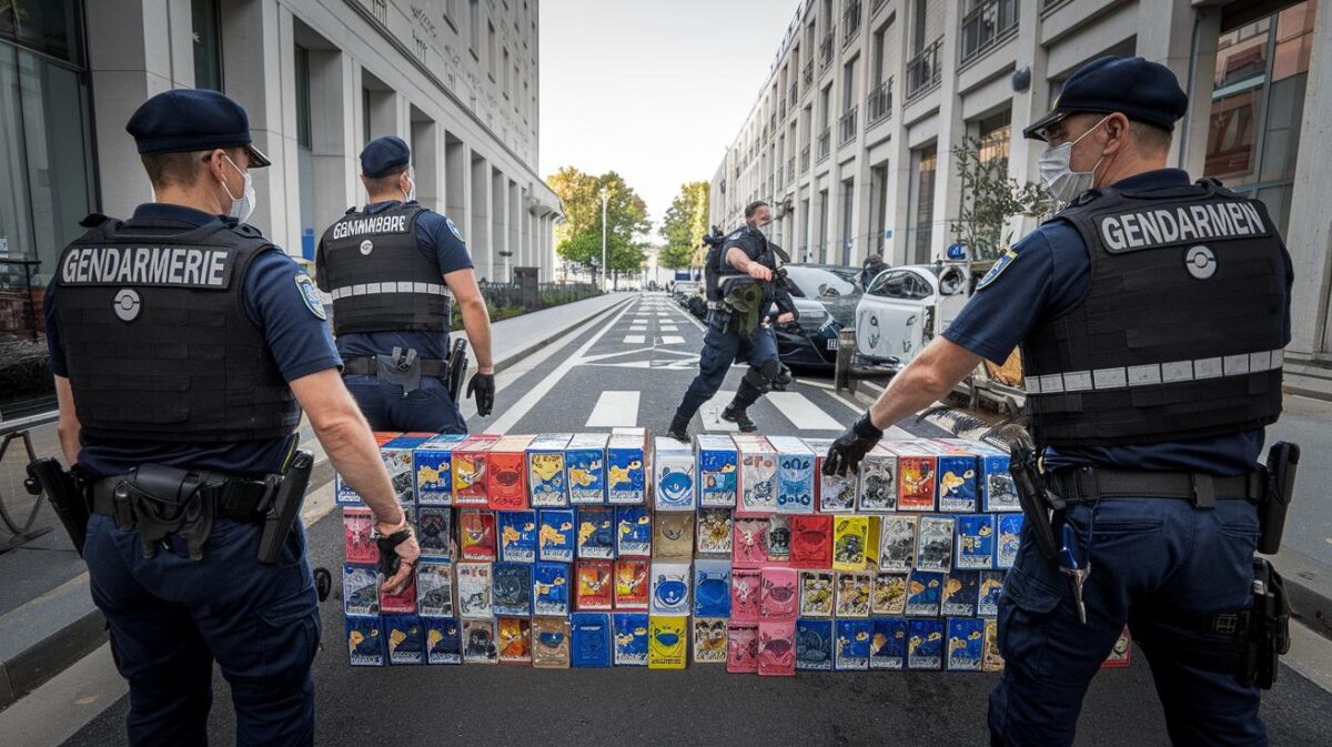 La gendarmerie saisit 1 200 cartes Pokémon chez un revendeur, enchère publique encadrée dès novembre