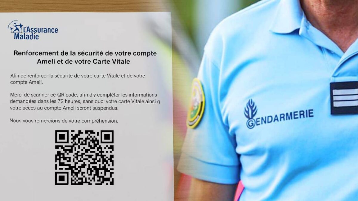 « je me suis faite avoir, j’ai tout perdu » : la gendarmerie alerte sur l’arnaque par QR code de l’assurance maladie