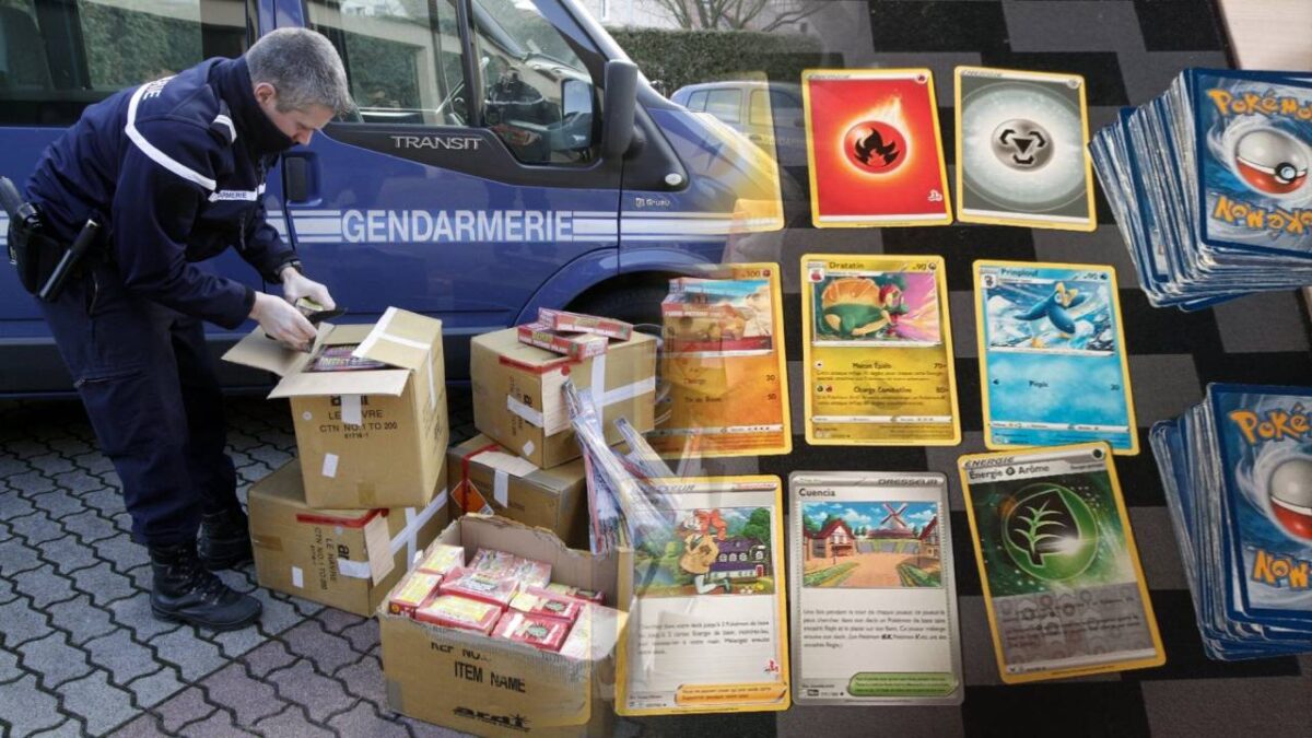 La gendarmerie saisit 1 200 cartes Pokémon chez un revendeur, enchère publique encadrée dès novembre
