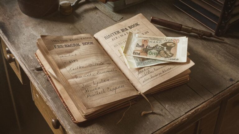 Un carnet de rationnement 1944 cachait des billets et des noms : l’expert confirme et estime à plusieurs millions