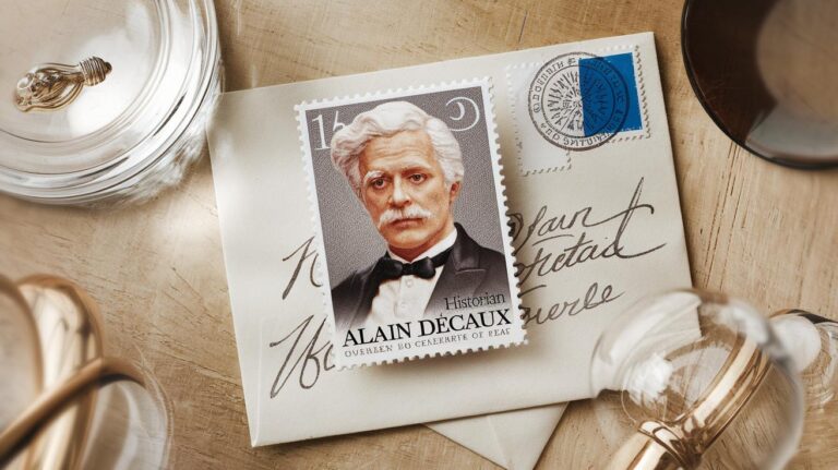 Un timbre à l’effigie du Nordiste Alain Decaux imprimé pour le centenaire de sa naissance